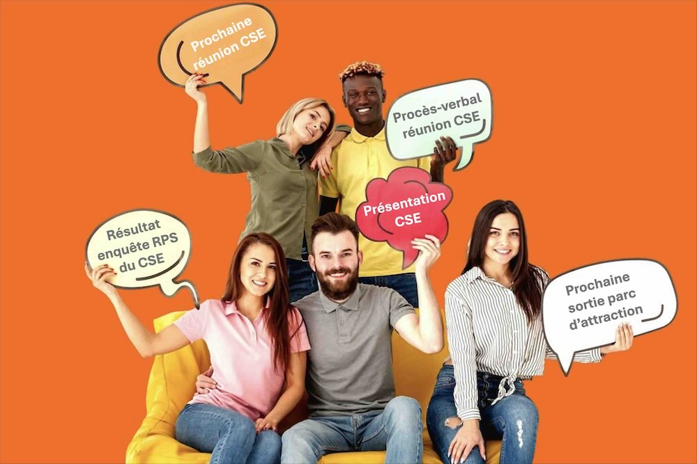 Représentation de la communication du CSE aux salariés