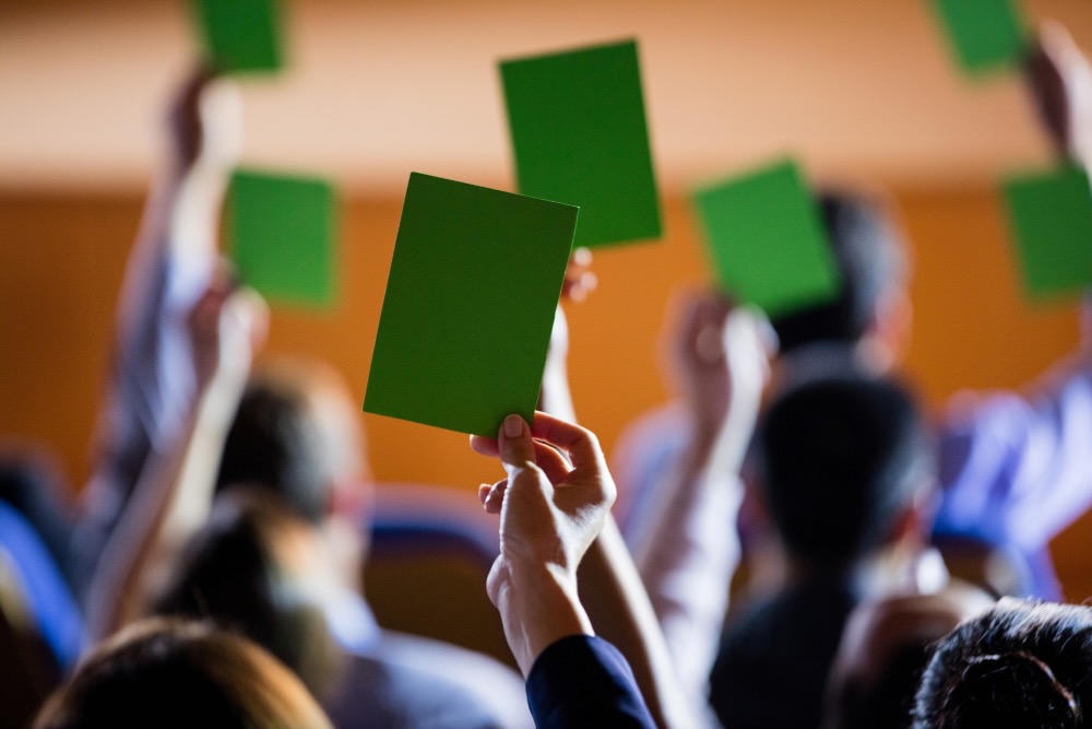 Représentation de votes lors des 3 consultations obligatoires CSE
