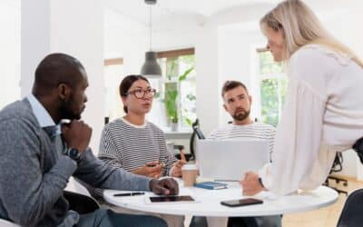 Représentation de la réunion CSE et salarié pour assister un salarié lors d'un entretien disciplinaire